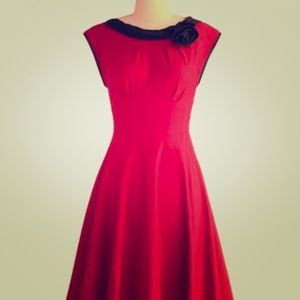 Stop Staring XL Red-y for My Closeup Dress